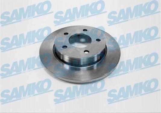 Samko M5004P - Brake Disc autospares.lv