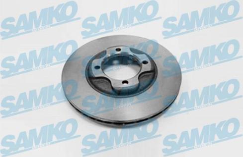 Samko M5081V - Brake Disc autospares.lv