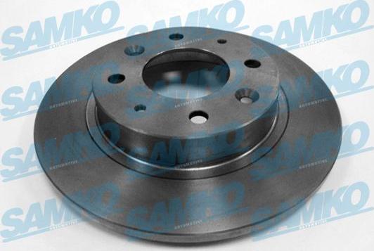 Samko M5834P - Brake Disc autospares.lv