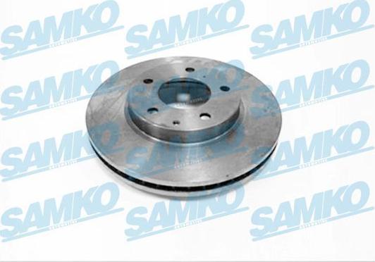 Samko M5835V - Brake Disc autospares.lv