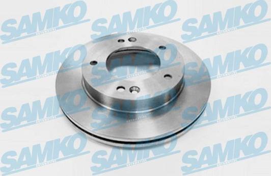 Samko M5825V - Brake Disc autospares.lv