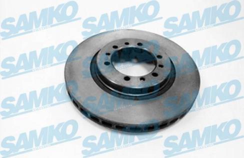 Samko M1608V - Brake Disc autospares.lv