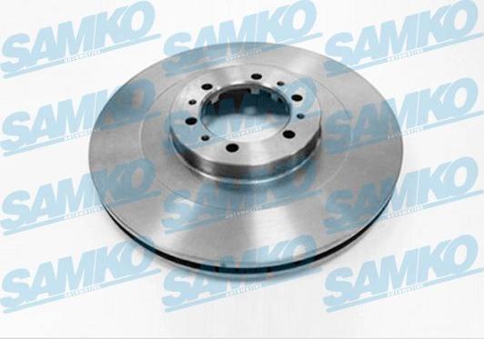 Samko M1002V - Brake Disc autospares.lv