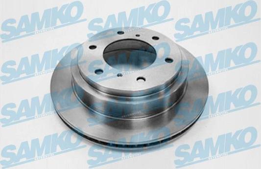 Samko M1007V - Brake Disc autospares.lv