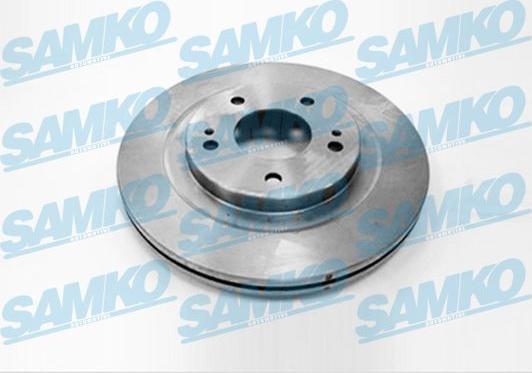 Samko M1015V - Brake Disc autospares.lv