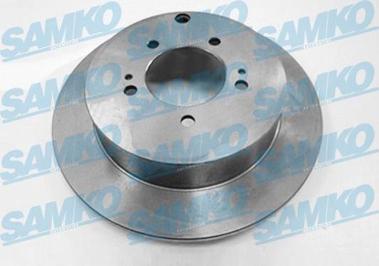 Samko M1018P - Brake Disc autospares.lv