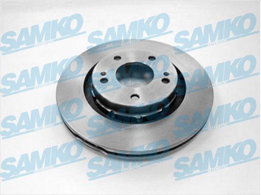 Samko M1012V - Brake Disc autospares.lv