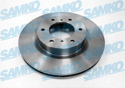 Samko M1017V - Brake Disc autospares.lv