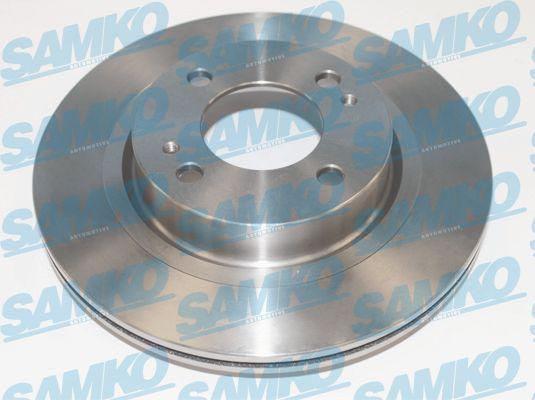 Samko M1036V - Brake Disc autospares.lv