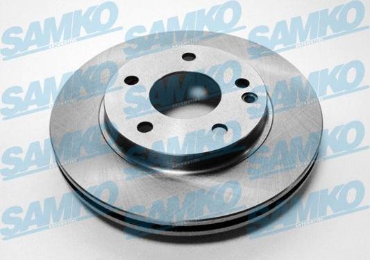 Samko M2591V - Brake Disc autospares.lv