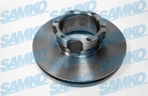 Samko M2511V - Brake Disc autospares.lv