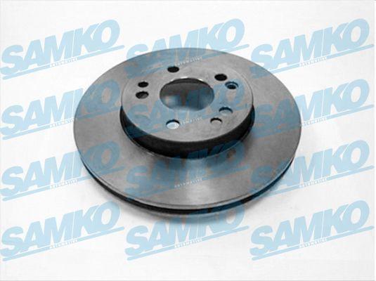 Samko M2571V - Brake Disc autospares.lv