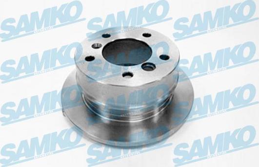 Samko M2661P - Brake Disc autospares.lv