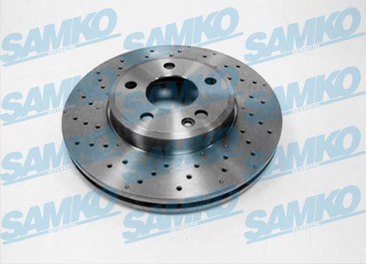 Samko M2090V - Brake Disc autospares.lv