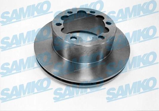 Samko M2044V - Brake Disc autospares.lv