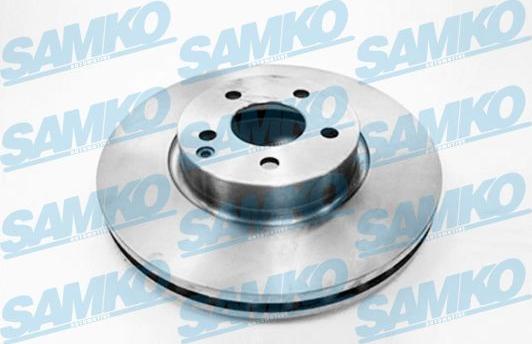 Samko M2059V - Brake Disc autospares.lv