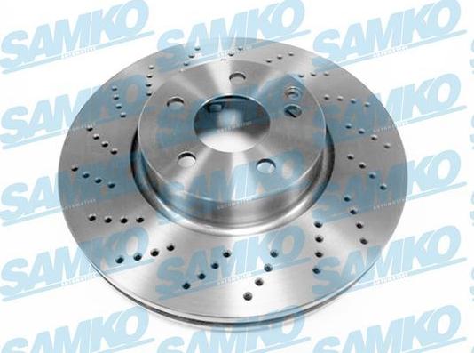 Samko M2058VR - Brake Disc autospares.lv