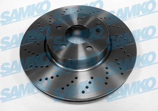 Samko M2058V - Brake Disc autospares.lv