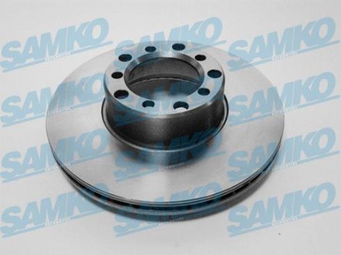 Samko M2064V - Brake Disc autospares.lv