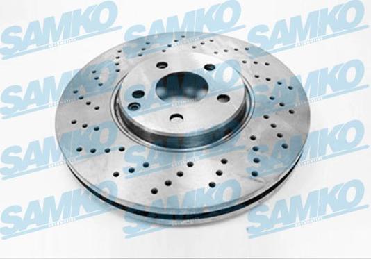 Samko M2065V - Brake Disc autospares.lv