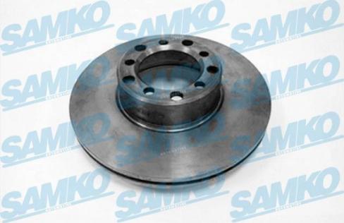 Samko M2061V - Brake Disc autospares.lv