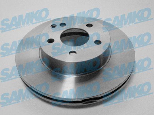 Samko M2063V - Brake Disc autospares.lv