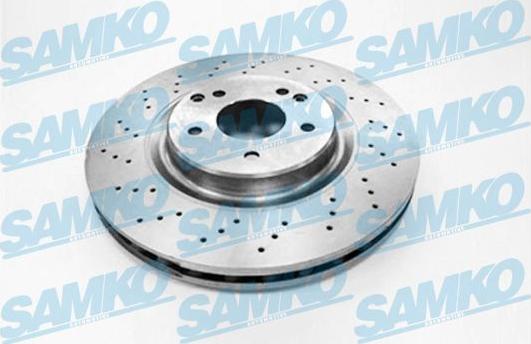 Samko M2006V - Brake Disc autospares.lv