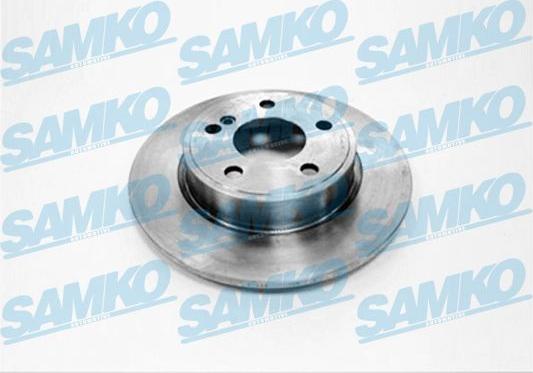 Samko M2081P - Brake Disc autospares.lv