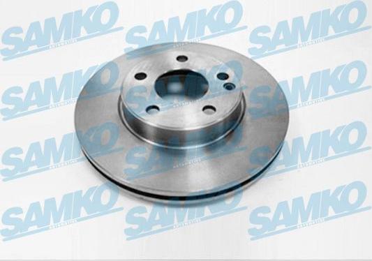 Samko M2082V - Brake Disc autospares.lv