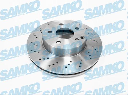 Samko M2087VR - Brake Disc autospares.lv