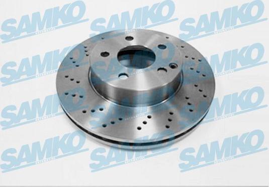 Samko M2087V - Brake Disc autospares.lv