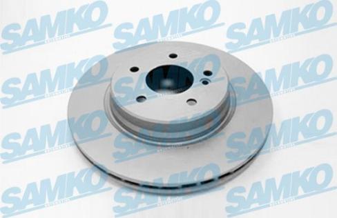 Samko M2033V - Brake Disc autospares.lv