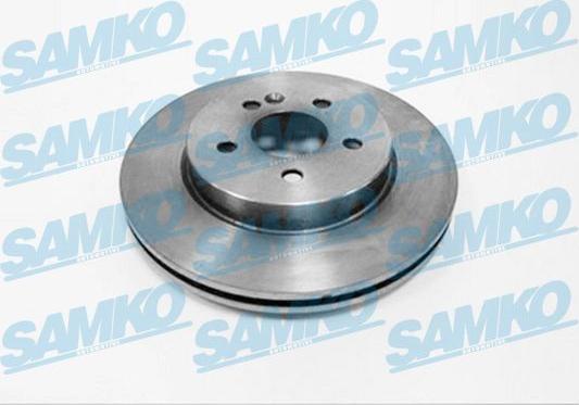 Samko M2711V - Brake Disc autospares.lv