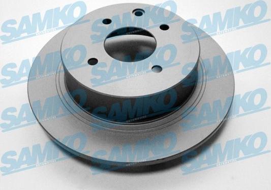 Samko N2040P - Brake Disc autospares.lv