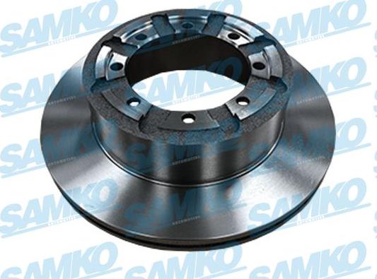 Samko N2078V - Brake Disc autospares.lv