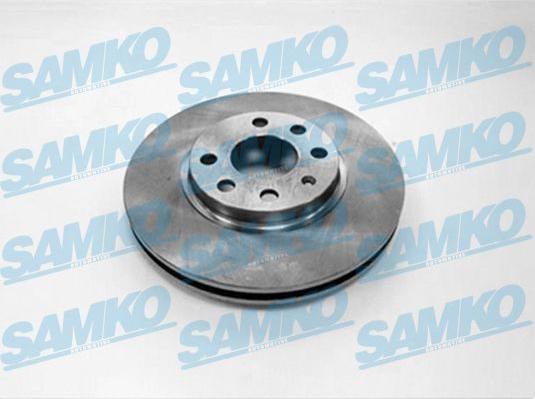 Samko O1590V - Brake Disc autospares.lv