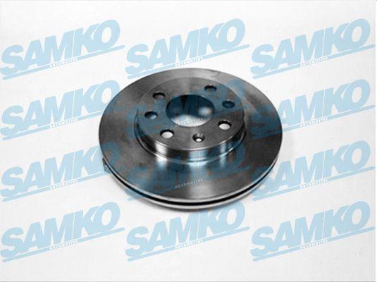 Samko O1591V - Brake Disc autospares.lv