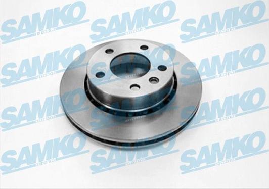 Samko O1091V - Brake Disc autospares.lv