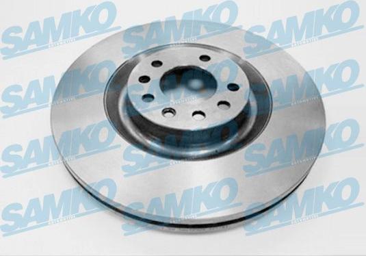 Samko O1045V - Brake Disc autospares.lv