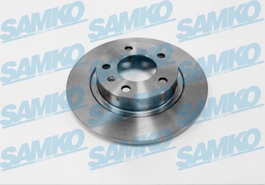 Samko O1043P - Brake Disc autospares.lv
