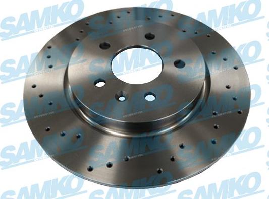 Samko O1059V - Brake Disc autospares.lv