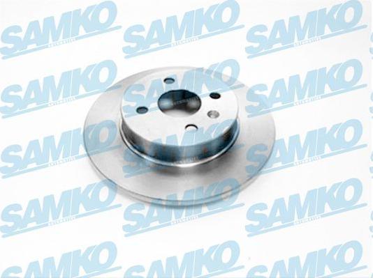 Samko O1004PR - Brake Disc autospares.lv