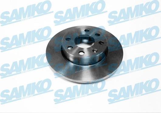 Samko O1001P - Brake Disc autospares.lv