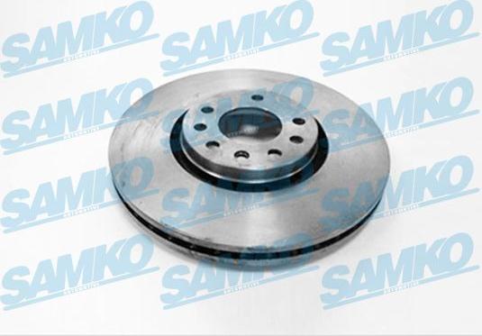 Samko O1008V - Brake Disc autospares.lv