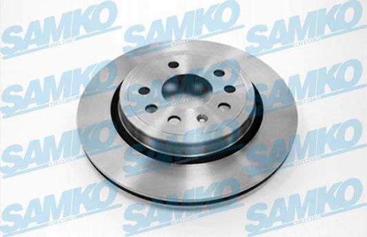 Samko O1016V - Brake Disc autospares.lv