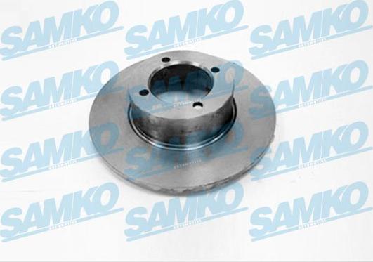 Samko O1011P - Brake Disc autospares.lv