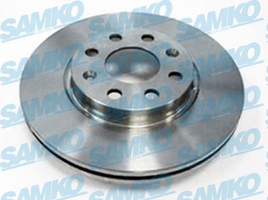 Samko O1017V - Brake Disc autospares.lv