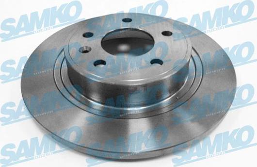 Samko O1039P - Brake Disc autospares.lv