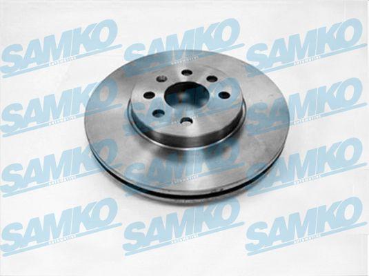 Samko O1034V - Brake Disc autospares.lv