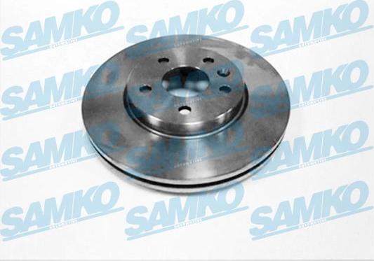 Samko O1035V - Brake Disc autospares.lv